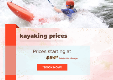 Kayaking Rafting Prices